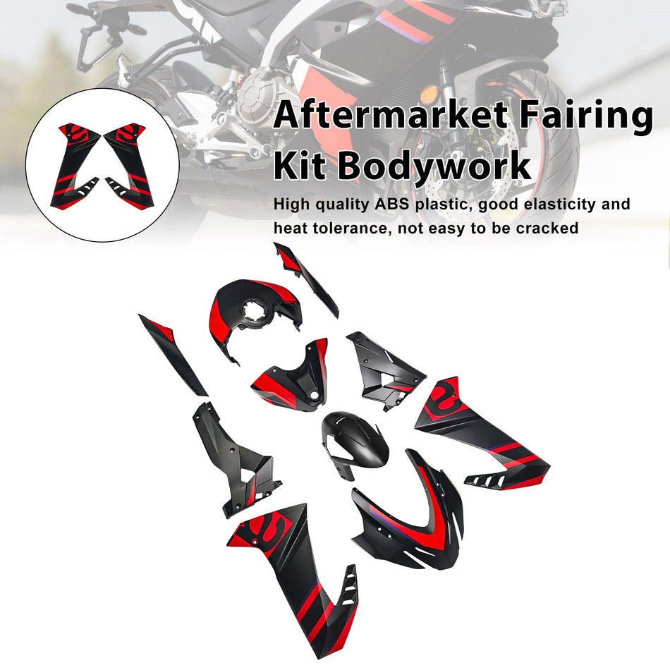 Aprilia RS457 2024-2025 05#用インジェクションABSプラスチックボディワークフェアリングキット