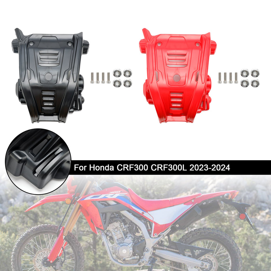 2023-2024 ホンダ CRF300 CRF300L スキッドプレート エンジンガード クラックプラスチック