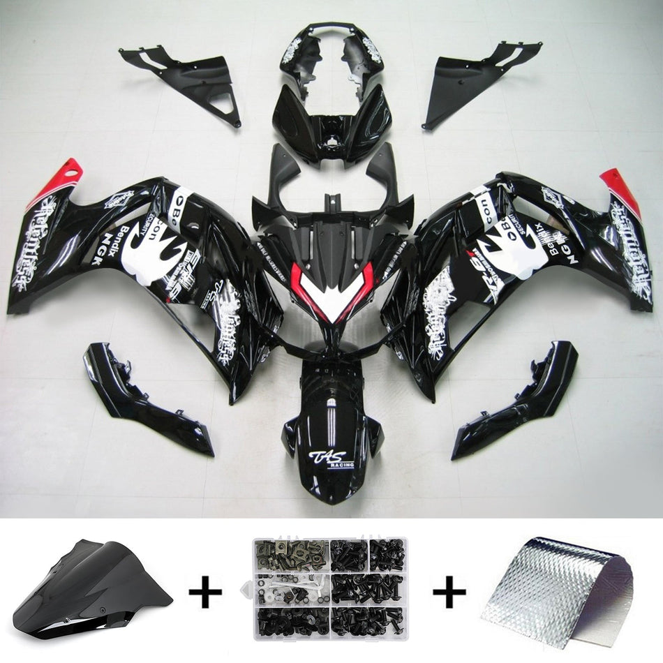 2012-2016 カワサキ ER6F Ninja650 Amotopart インジェクションフェアリングキット ボディワーク プラスチック ABS #106