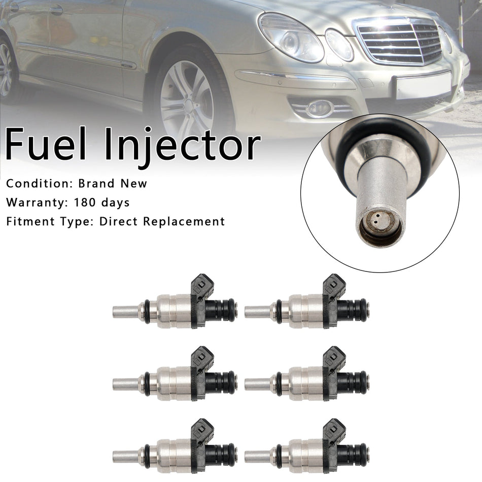 2001-2005 BMW 325xi 2.5L 6PCS 燃料インジェクター 13537546244 1427240 7546244