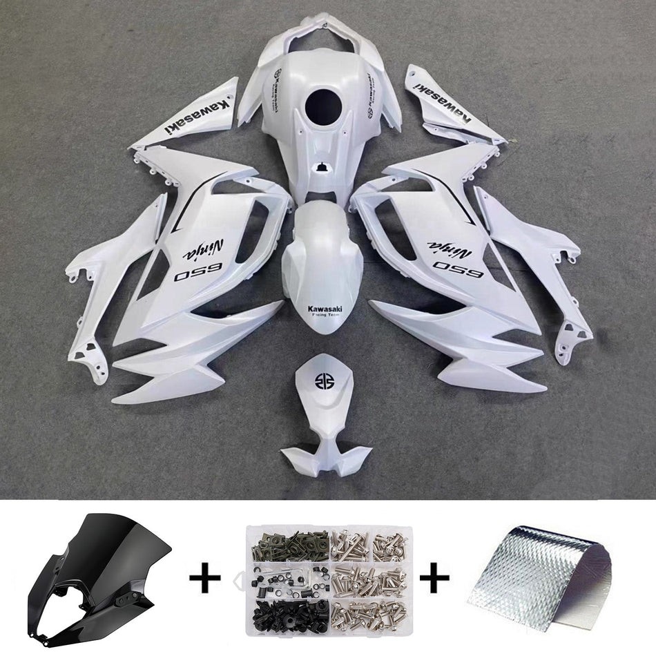 インジェクションフェアリングキット ボディワーク ABS カワサキ ER-6F Ninja650 2020-2025 に適合