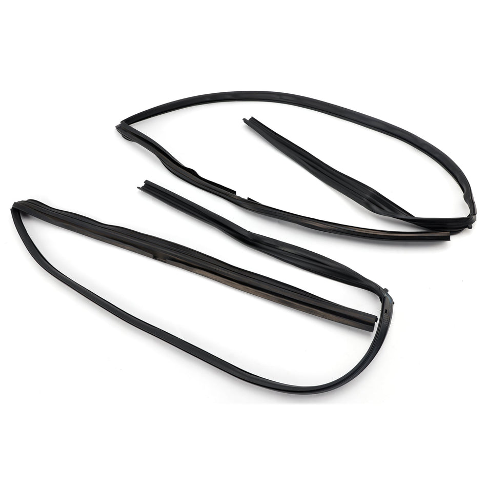 1996-2000 ホンダ シビック EK4 EK9 2D 3D 2PCS フロントドア ガラスランチャンネル