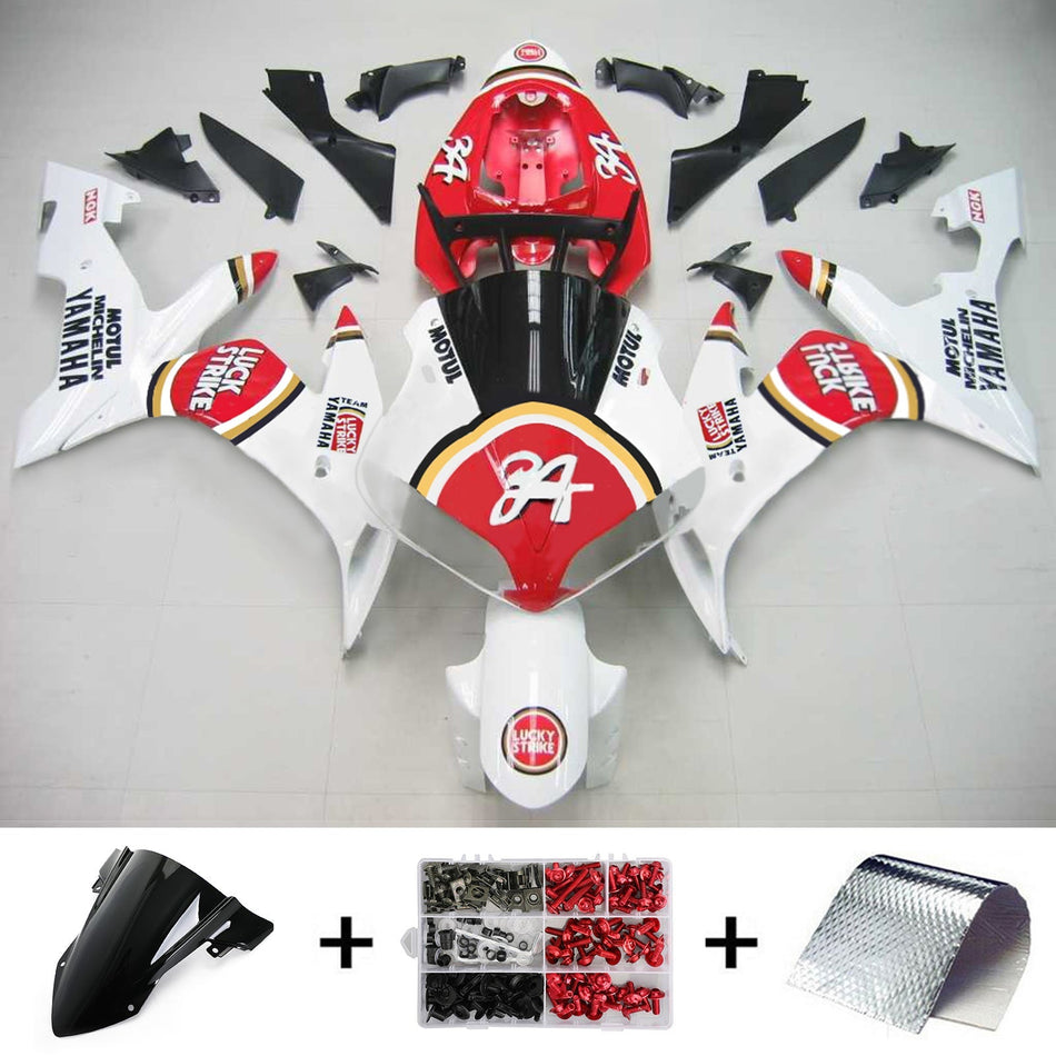 2004-2006 ヤマハ YZF 1000 R1 Amotopart インジェクションフェアリングキット ボディワーク プラスチック ABS #116