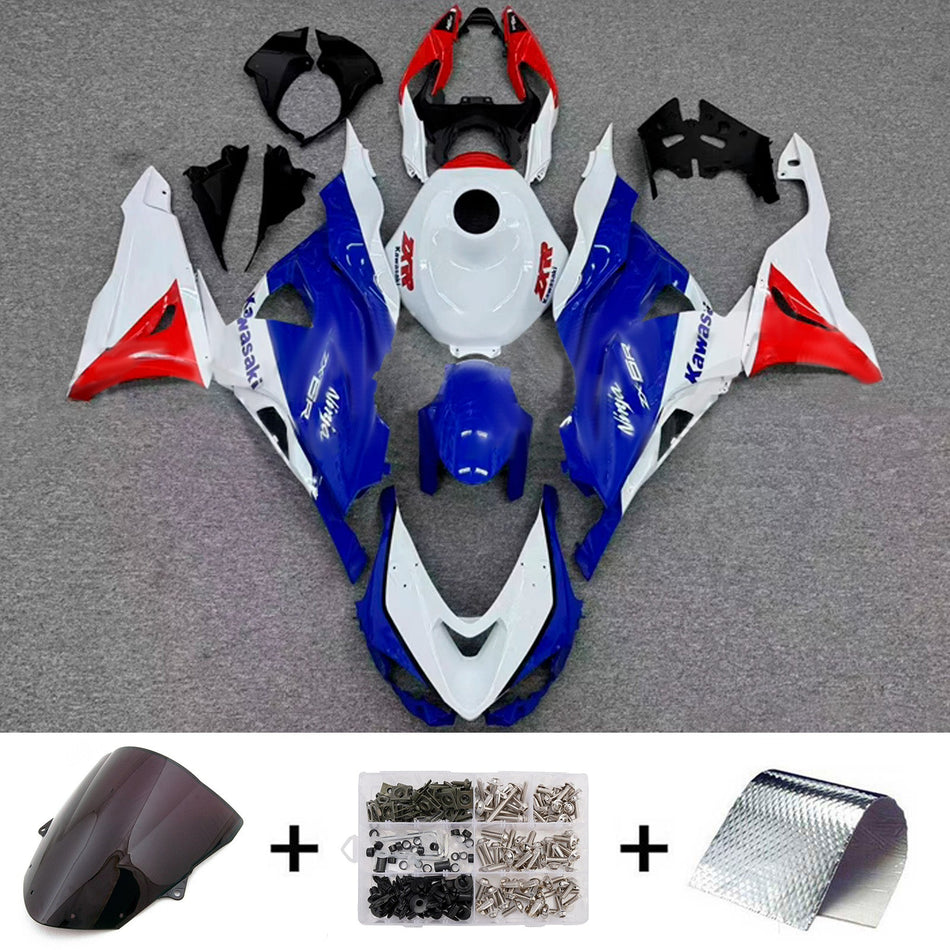 インジェクションフェアリングキット ボディワーク プラスチック ABS カワサキ ZX-6R 2024-2025 に適合