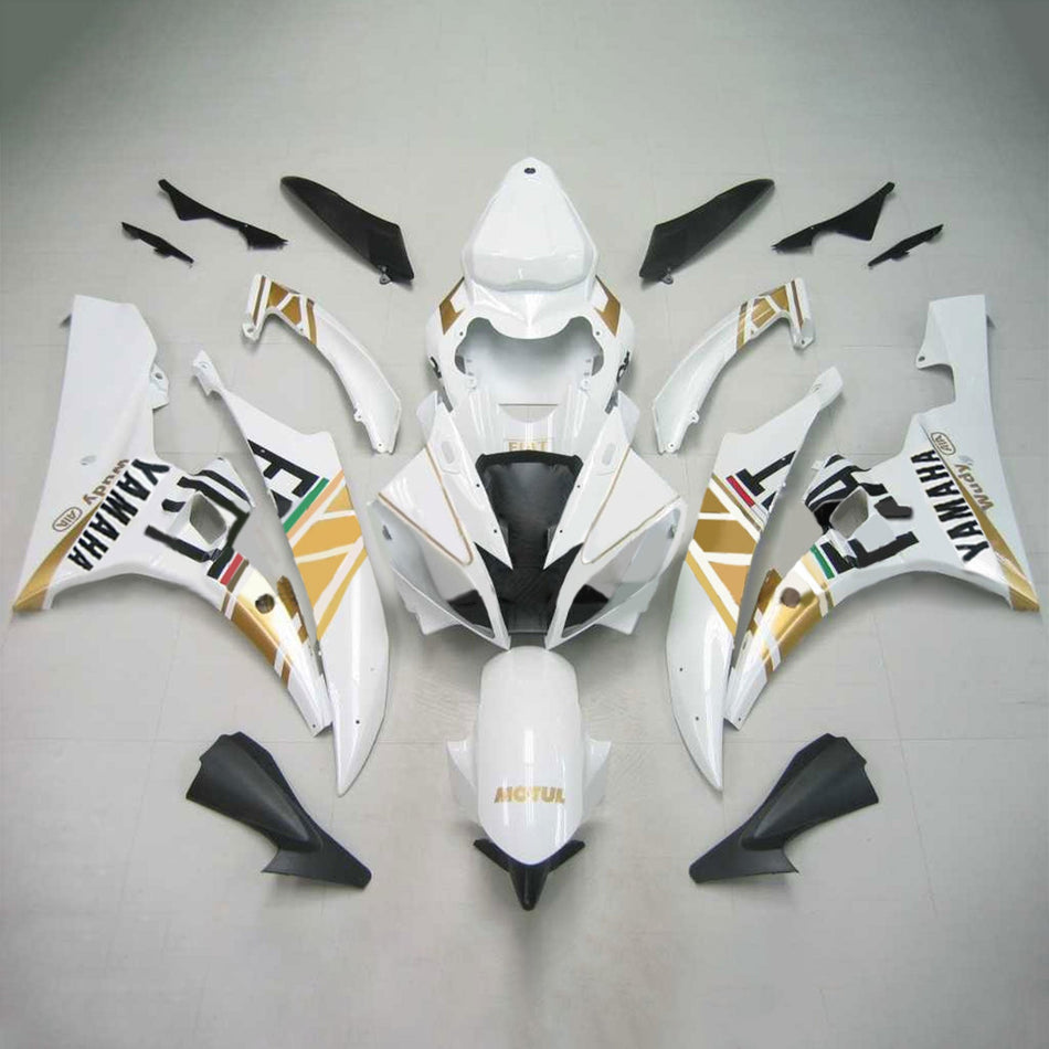 2006-2007 ヤマハ YZF 600 R6 Amotopart インジェクションフェアリングキット ボディワーク プラスチック ABS #126