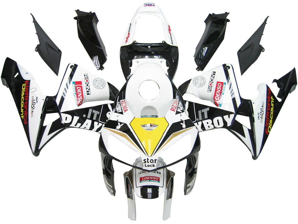 2005-2006 CBR600RR ボディワークフェアリング ブラック &amp; その他の色 ABS 射出成形プラスチックセット 汎用