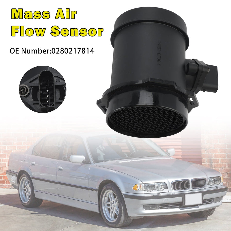 マスエアフローセンサー 0280217814 BMW 540i 740i X5 レンジローバー 2003-2004用