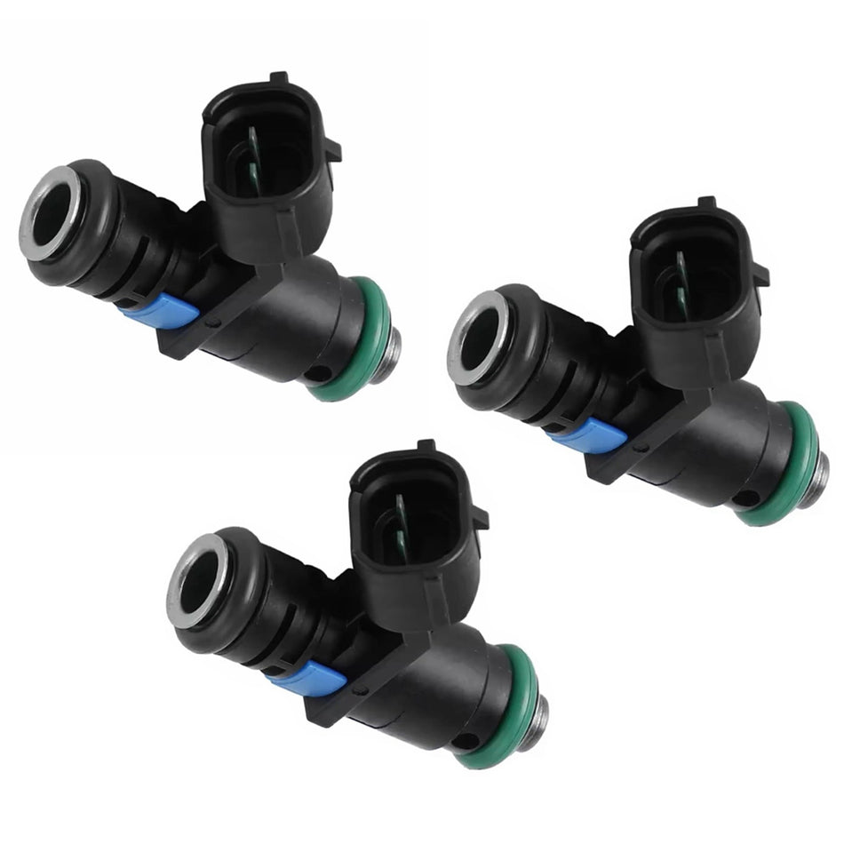 VWポロ 01-09、シート・トレド 2012-2015用燃料インジェクター3個セット 03E906031A