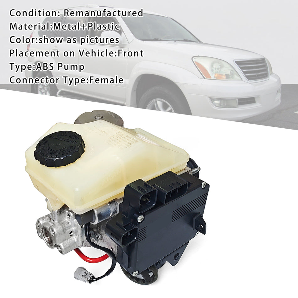 2005 トヨタ レクサス GX470 アクチュエーター/ポンプ アセンブリ 9/04 まで ABS ポンプ マスター シリンダー アセンブリ 47050-60081