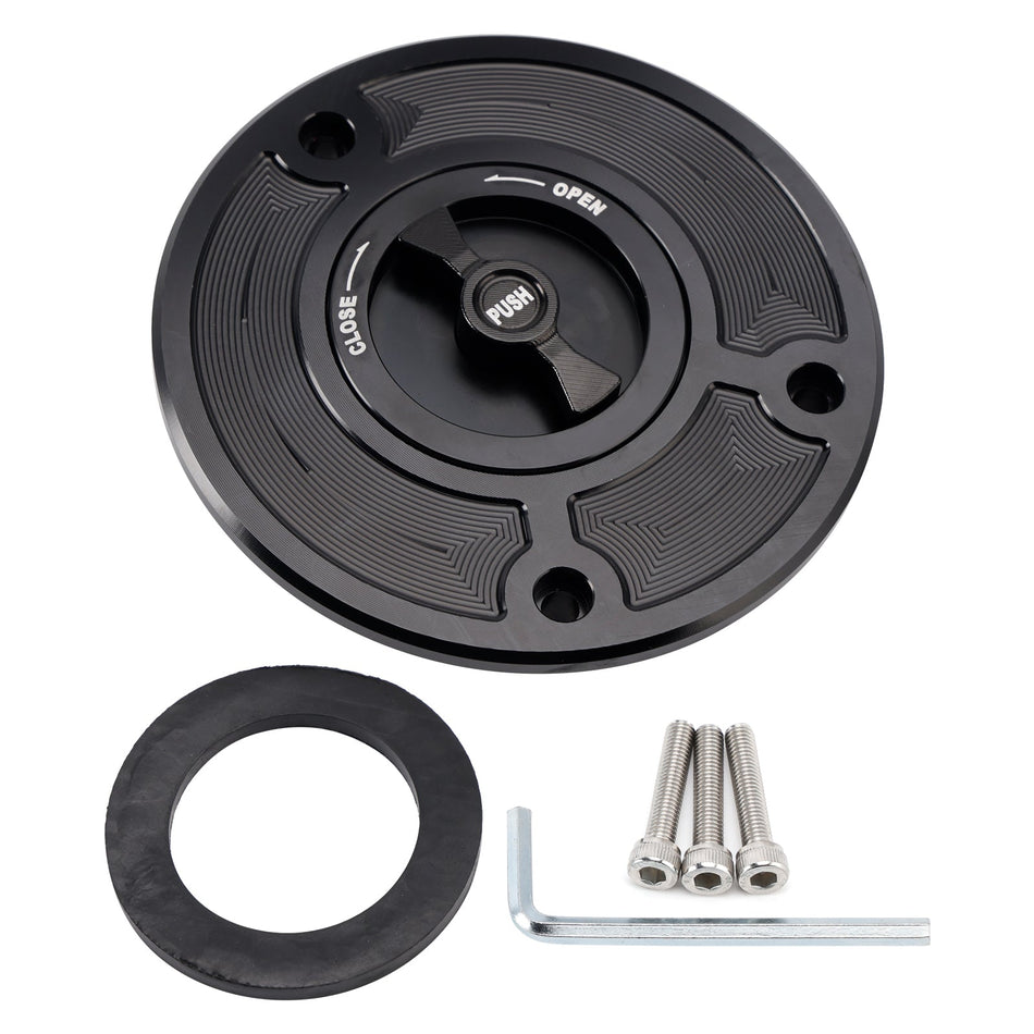 カワサキ ZX-10R ZX10R 2004-2005 Z1000 2003-2006 用クイックターン式燃料タンクキャップ