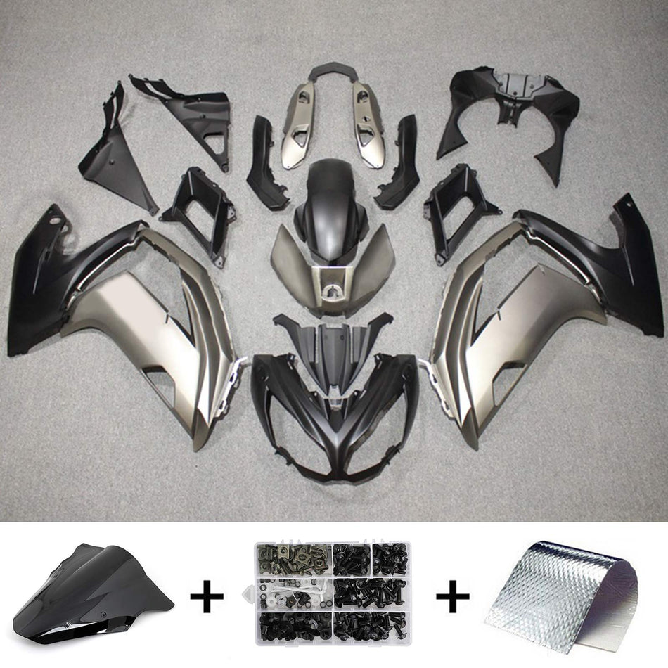 2012-2016 カワサキ ER6F Ninja650 Amotopart インジェクションフェアリングキット ボディワーク プラスチック ABS #115
