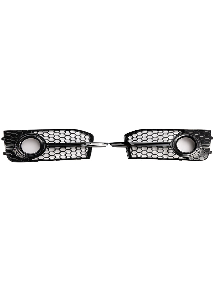 2011-2014 Audi A1 8X S-Line 2PCS フロントバンパー フォグライトカバー グリル グリル 8X0807682B 8X0807681B