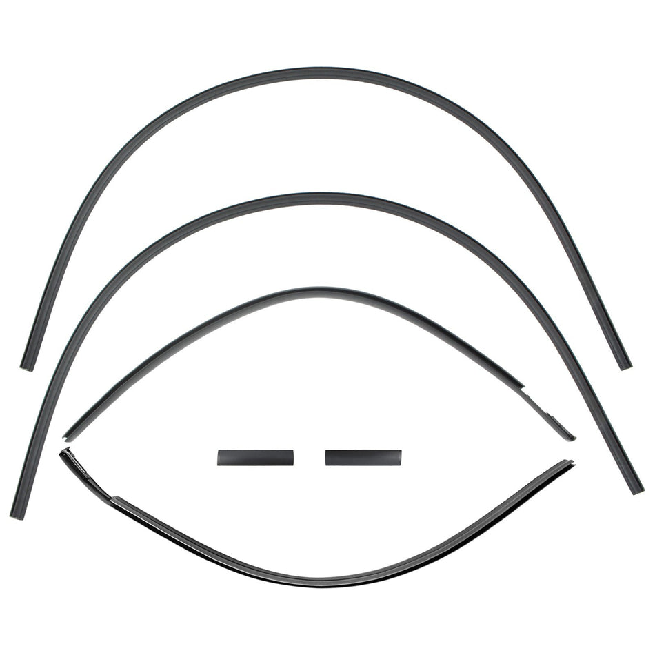 トヨタ ハイランダー 2008-2013 用 左右中央ルーフドリップサイドモールディング 6個セット