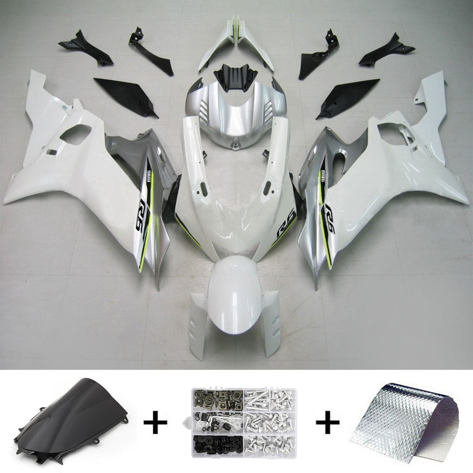 2017-2020 ヤマハ YZF 600 R6 インジェクションフェアリングキット ボディワーク プラスチック ABS #104