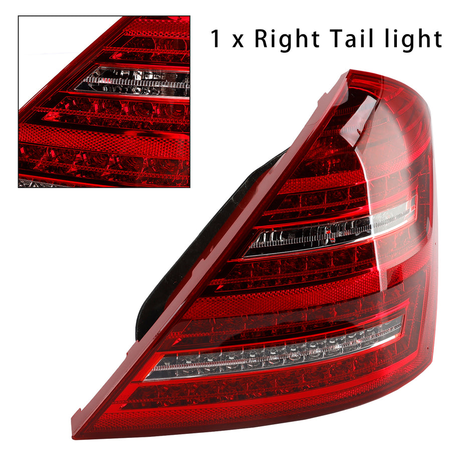 2007-2013 メルセデスベンツ W221 Sクラス 右 LED テールライトランプ 2218201464