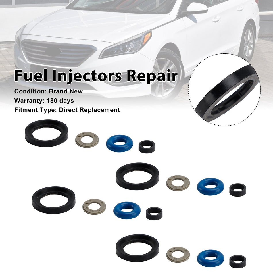 燃料インジェクターシール Oリング 353102GGA0 適合車種 Hyundai Fit Kia Sorento 2.4L 2016-2018