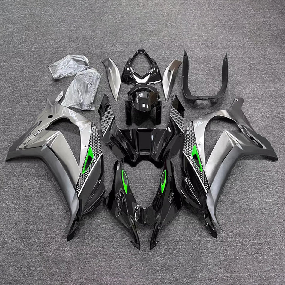 インジェクションフェアリングキット ボディワーク プラスチック ABS カワサキ ZX10R 2016-2020 に適合