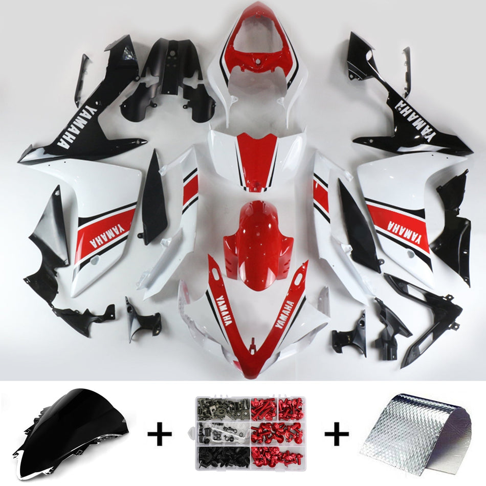2007-2008 ヤマハ YZF 1000 R1 フェアリングキット ボディワーク プラスチック ABS
