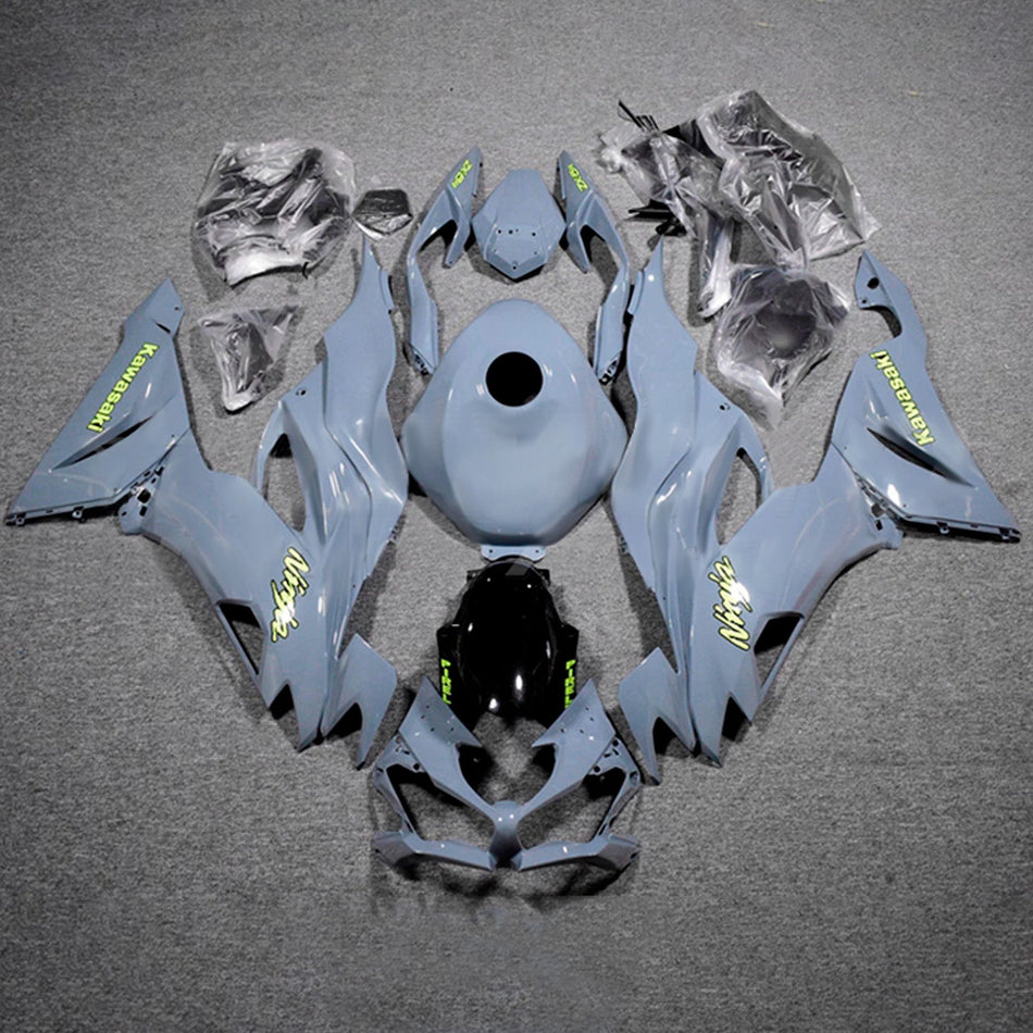 インジェクションフェアリングキット ボディワーク プラスチック ABS カワサキ ZX6R 2019-2023 に適合