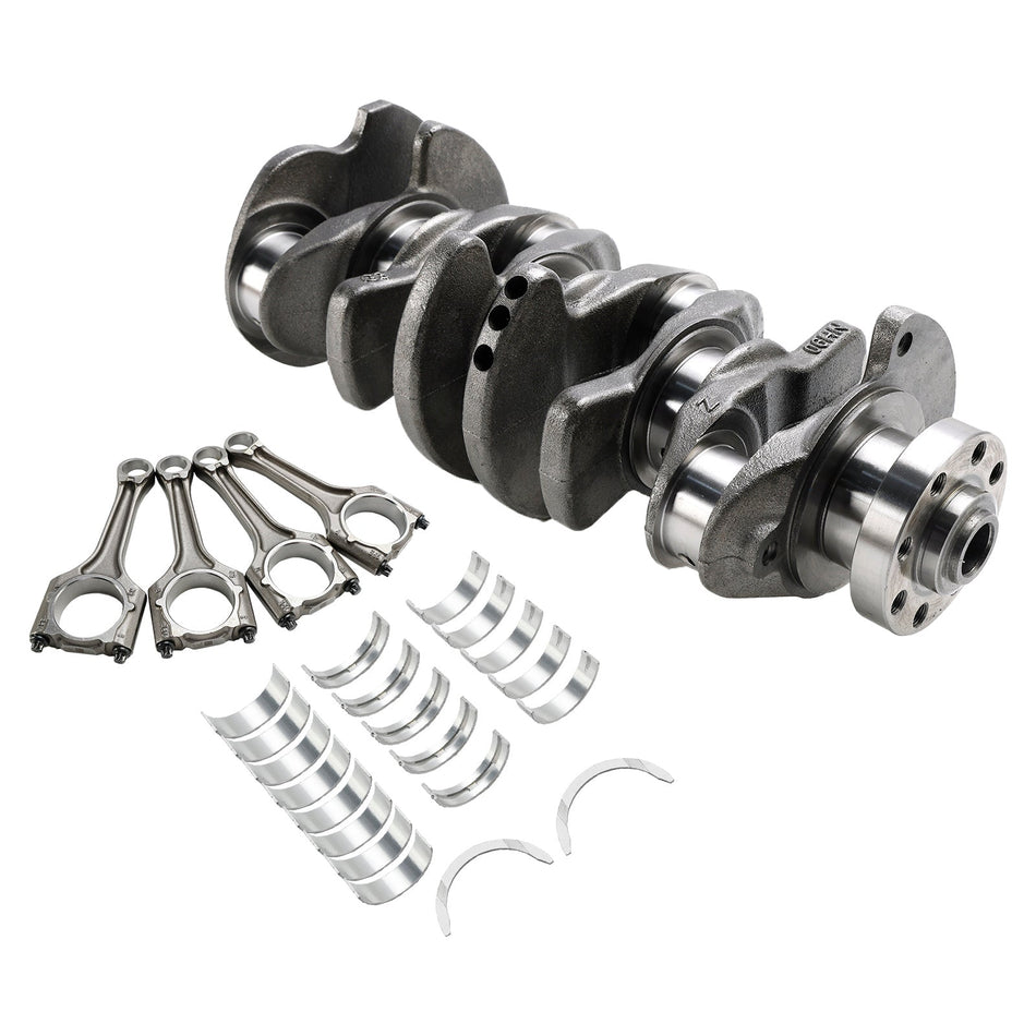 2009-2011 VW Eos 2.0LM/T Komfort コンバーチブル クランクシャフト &amp; ベアリング &amp; ロッド 06H105021M
