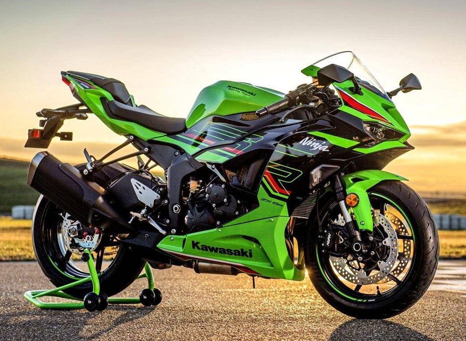 2024 カワサキ ZX-6R ZX6R インジェクションフェアリングキット ボディワーク プラスチック ABS