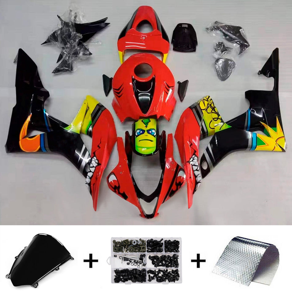 ホンダ CBR600RR 2007-2008 F5 用インジェクション フェアリングキット ボディワーク プラスチック ABS
