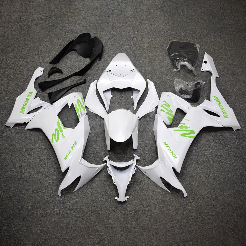 インジェクションフェアリングキット ボディワーク プラスチック ABS カワサキ ZX10R 2008-2010 に適合
