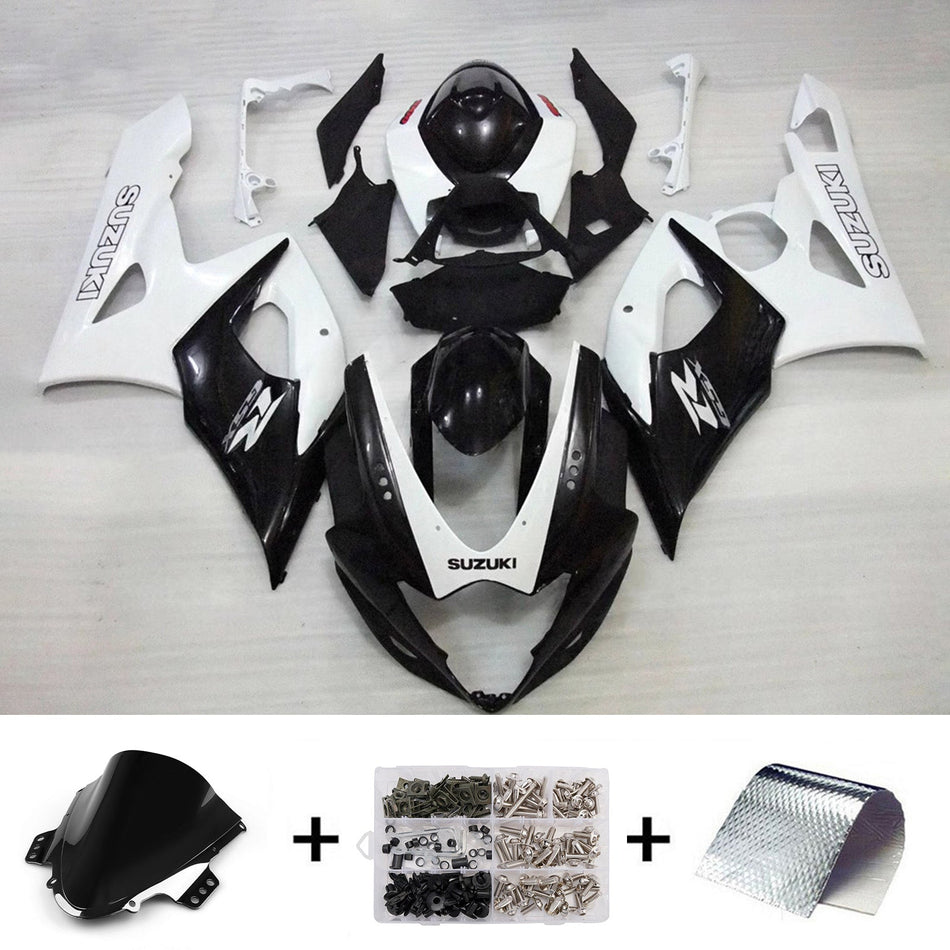 スズキ GSXR1000 2005-2006 K5 用 インジェクションフェアリングキット ボディワーク プラスチック ABS