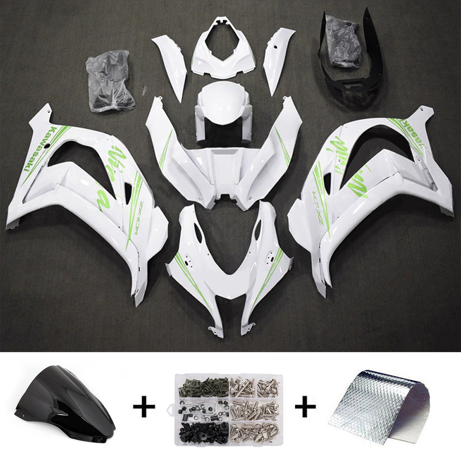 インジェクションフェアリングキット ボディワーク プラスチック ABS カワサキ ZX10R 2016-2020 に適合