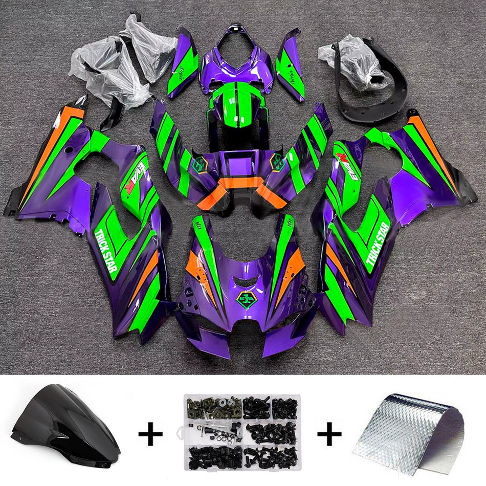 インジェクションフェアリングキット ボディワーク ABS カワサキ ZX-10R ZX-10RR 2021-2025 に適合