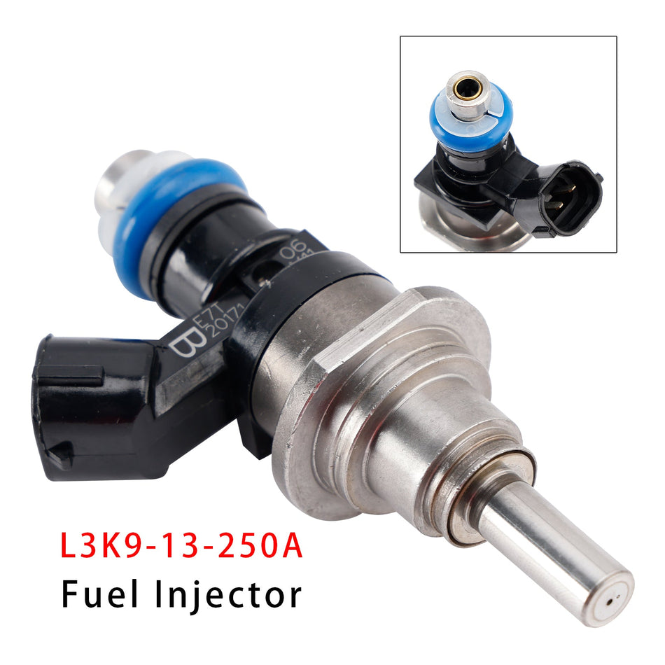 マツダ スピード3 6 CX-7 ターボ 2.3L 06-13 L3K9-13-250A 用燃料インジェクター 1個