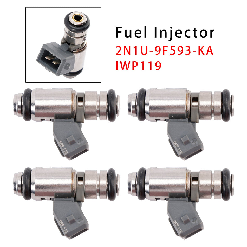 フォード フィエスタ V JD JH KA 1.3L 用燃料インジェクター 4個セット 2N1U-9F593-KA IWP119