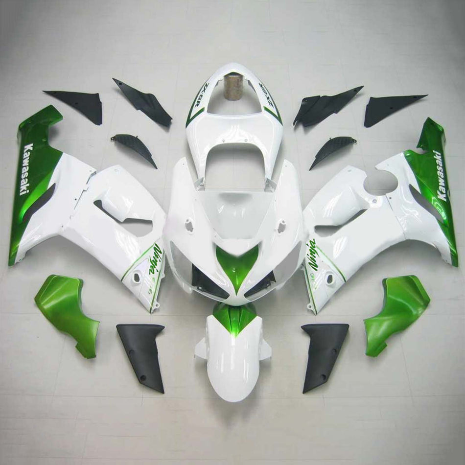 2005-2006 カワサキ ZX6R 636 Amotopart インジェクションフェアリングキット ボディワーク プラスチック ABS #128