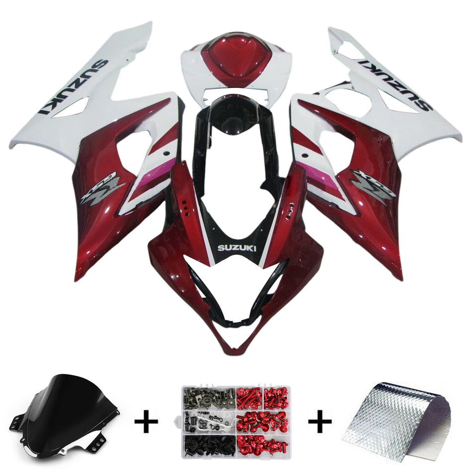 2005-2006 スズキ GSXR1000 K5 フェアリングキット ボディワーク プラスチック ABS