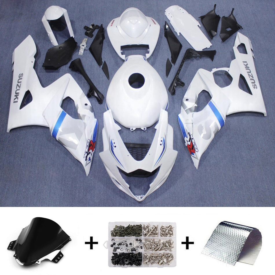 スズキ GSXR1000 2005-2006 K5 用 インジェクションフェアリングキット ボディワーク プラスチック ABS