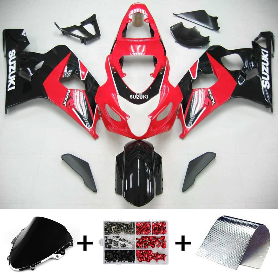 2004-2005 スズキ GSXR 600/750 K4 Amotopart インジェクションフェアリングキット ボディワーク プラスチック ABS #108