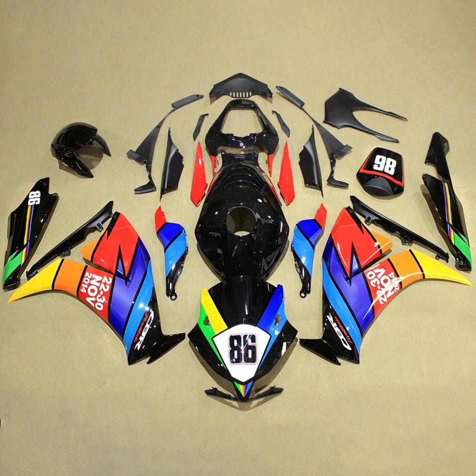 ホンダ CBR1000RR 2012-2016 用射出成形フェアリングキット ボディワーク プラスチック ABS