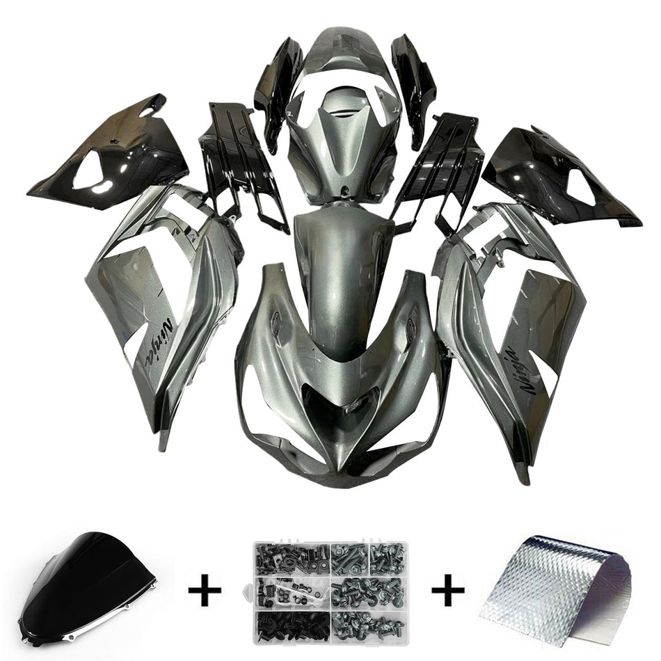 2012-2022 カワサキ ZX14R ZZR1400 インジェクションフェアリングキット ボディワーク