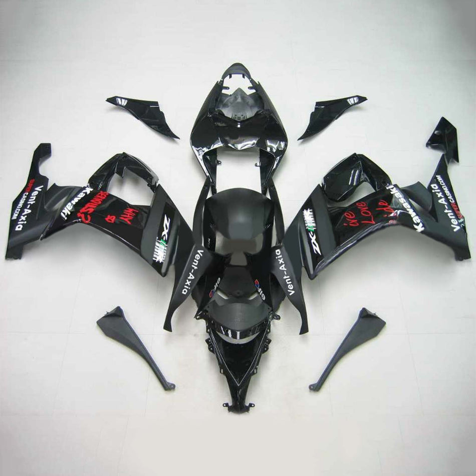 2008-2010 カワサキ ZX10R Amotopart インジェクションフェアリングキット ボディワーク プラスチック ABS #106