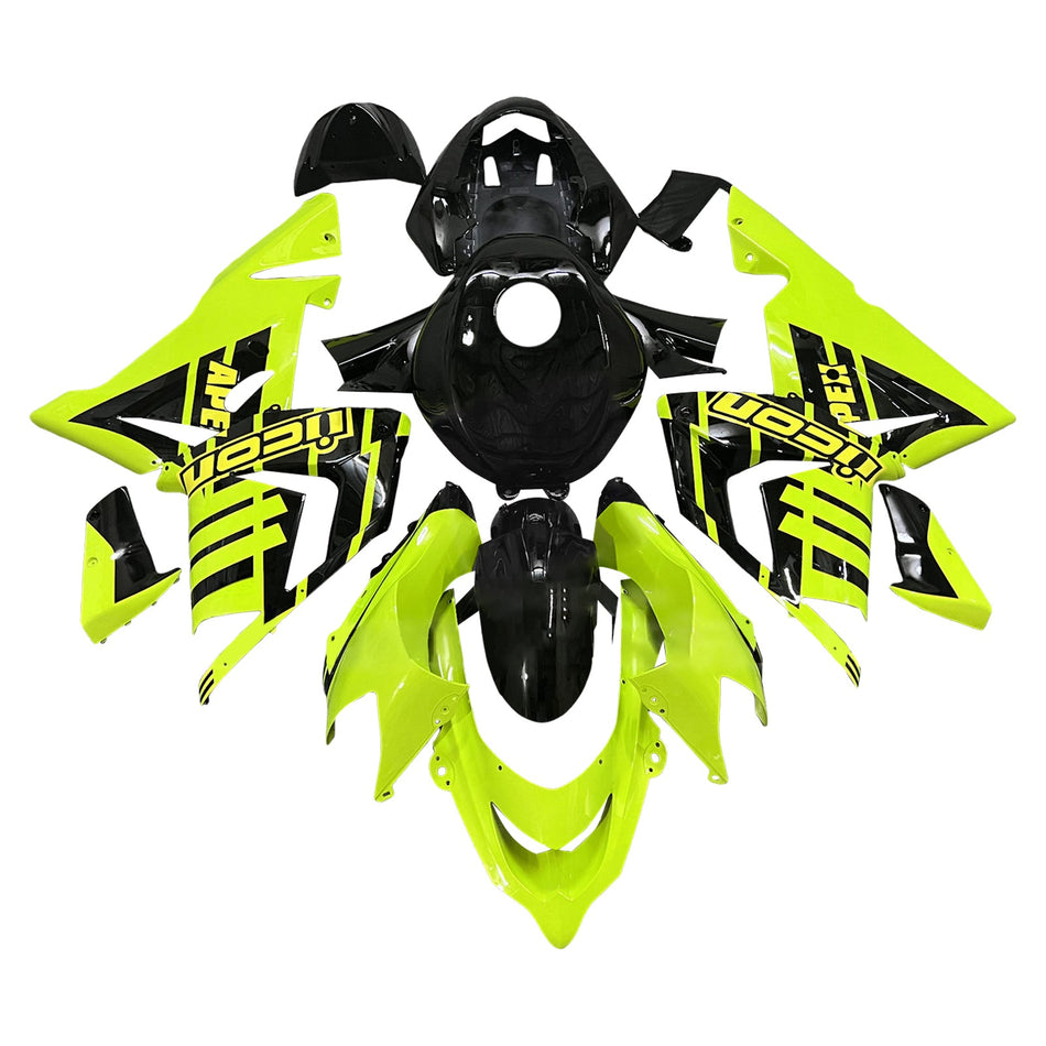 インジェクションフェアリングキット ボディワーク プラスチック ABS カワサキ ZX10R 2004-2005 に適合