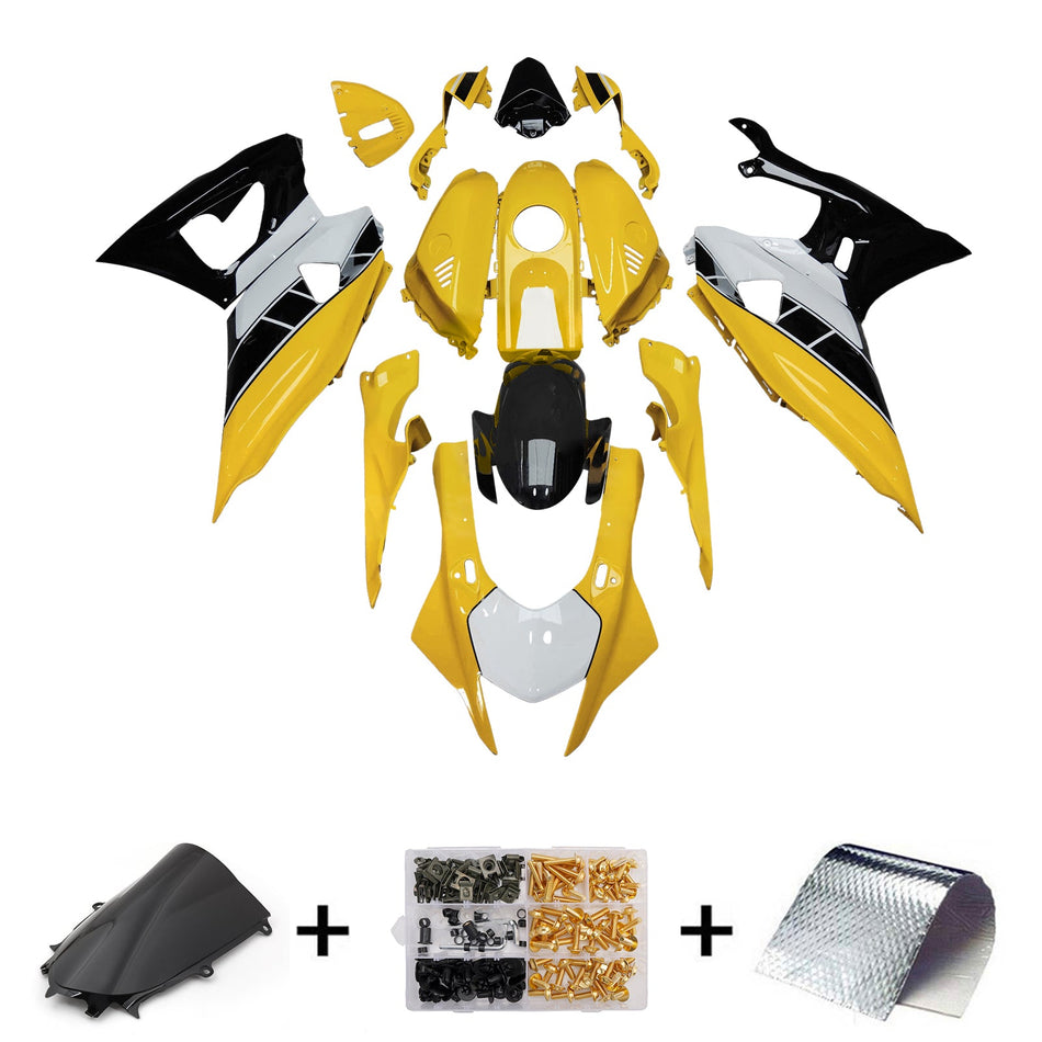 インジェクションフェアリングキット ボディワーク プラスチック ABS ヤマハ YZF-R7 2021-2025 に適合