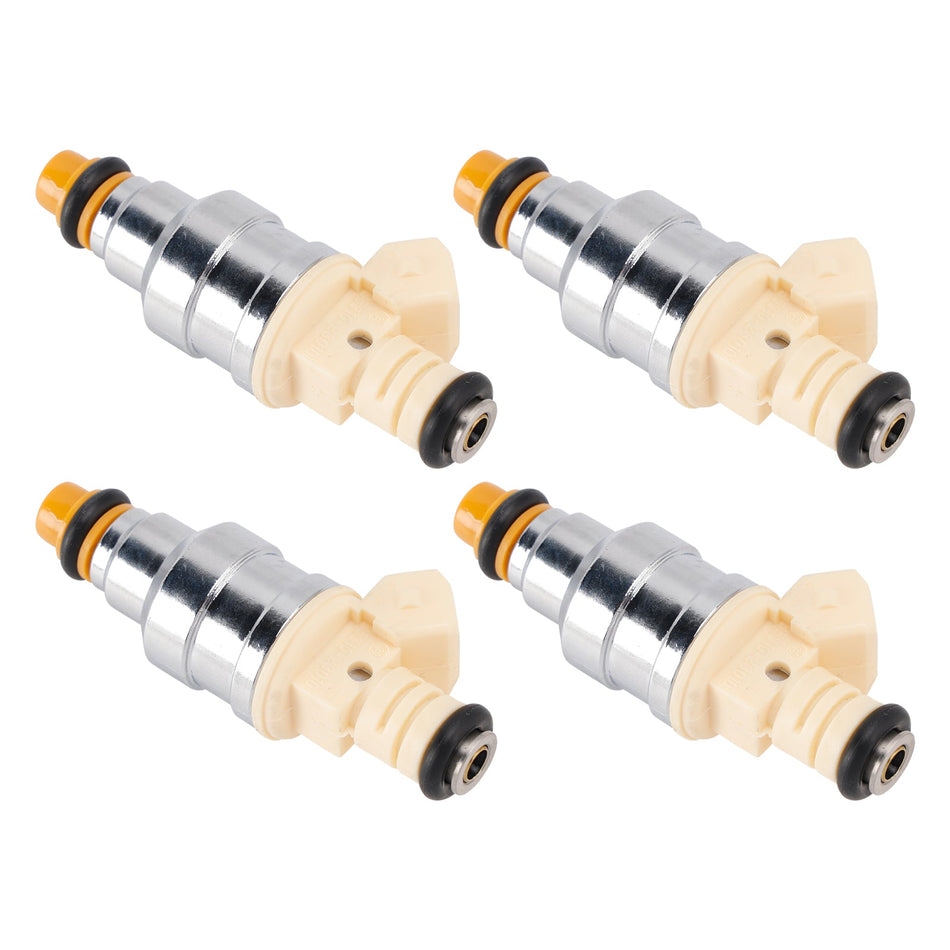 1996-1998 ヒュンダイ エラントラ 1.8L I4 4PCS 燃料インジェクター 35310-23010