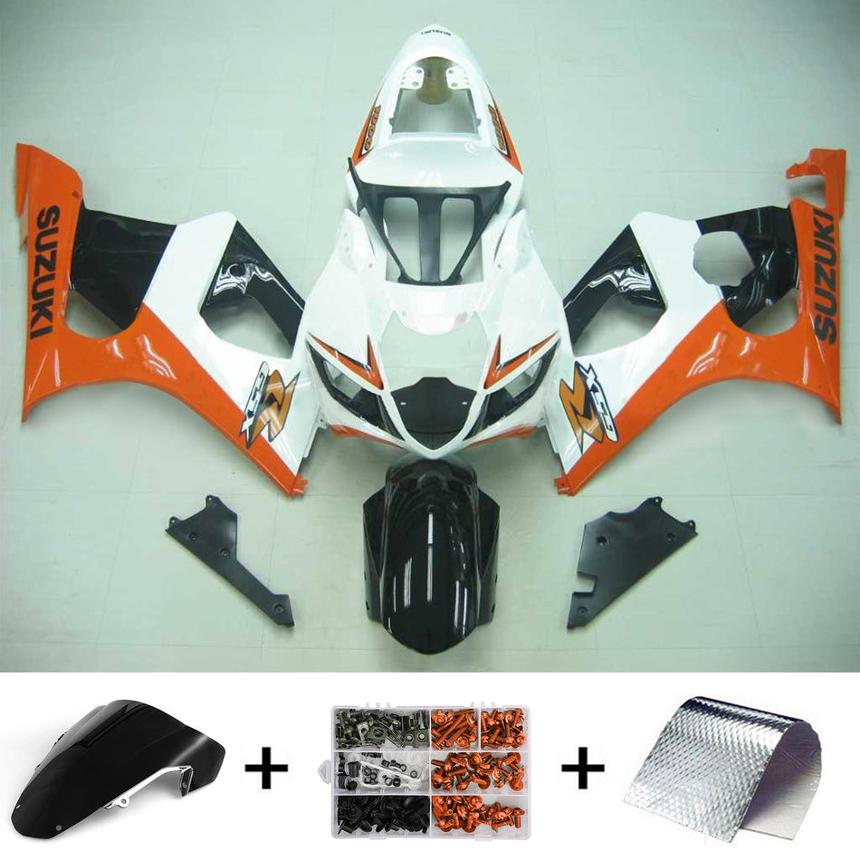 2003-2004 スズキ GSXR1000 K3 Amotopart インジェクションフェアリングキット ボディワーク プラスチック ABS #114
