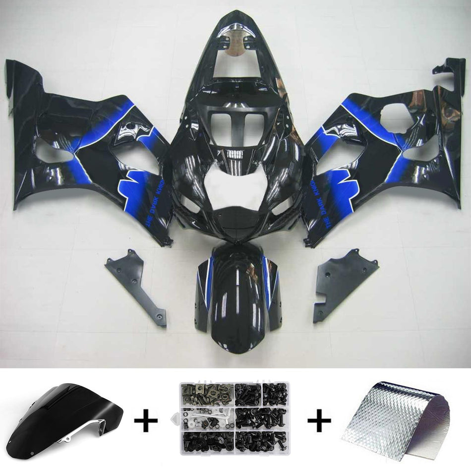 2003-2004 スズキ GSXR1000 K3 Amotopart インジェクションフェアリングキット ボディワーク プラスチック ABS #115