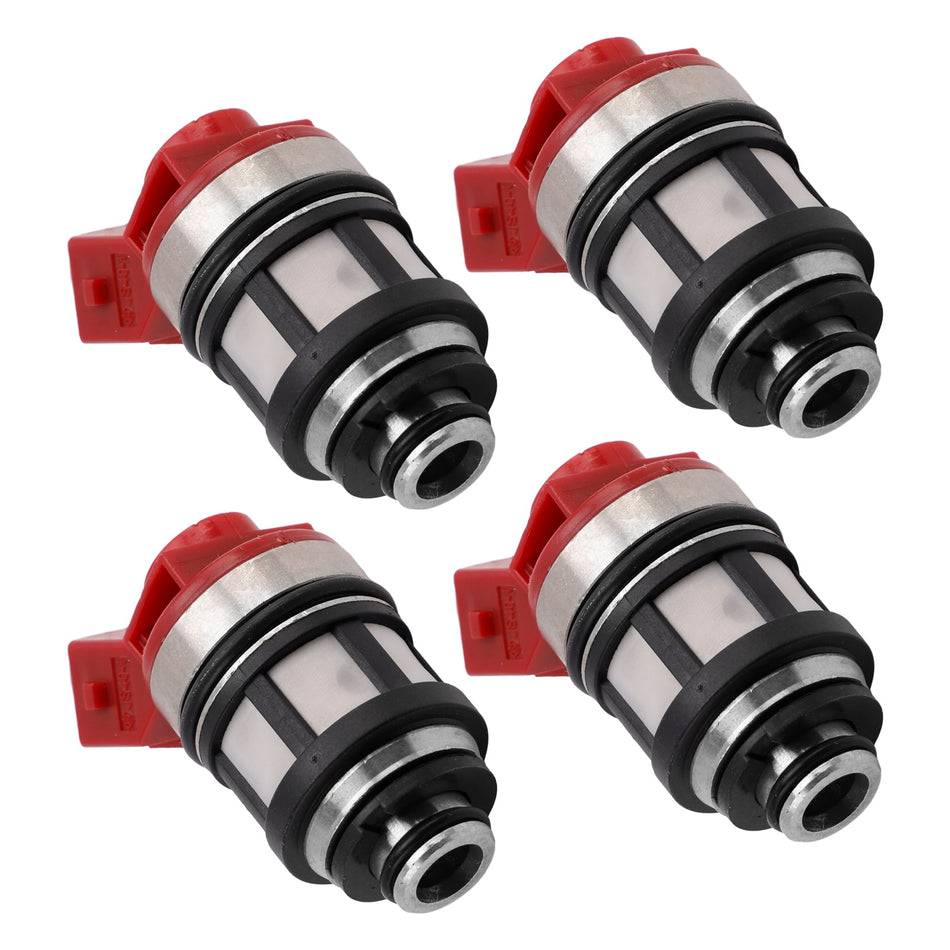 日産 D21 XE ピックアップ 2.4L 93-95 用燃料インジェクター 4個セット JS40-1 16600-72P00