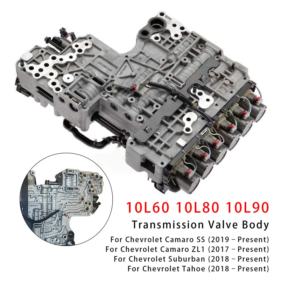 2019年以降 GMC シエラ 1500 (V6/V4 を除く) 10L60 10L80 10L90 オートマチックトランスミッション バルブボディ