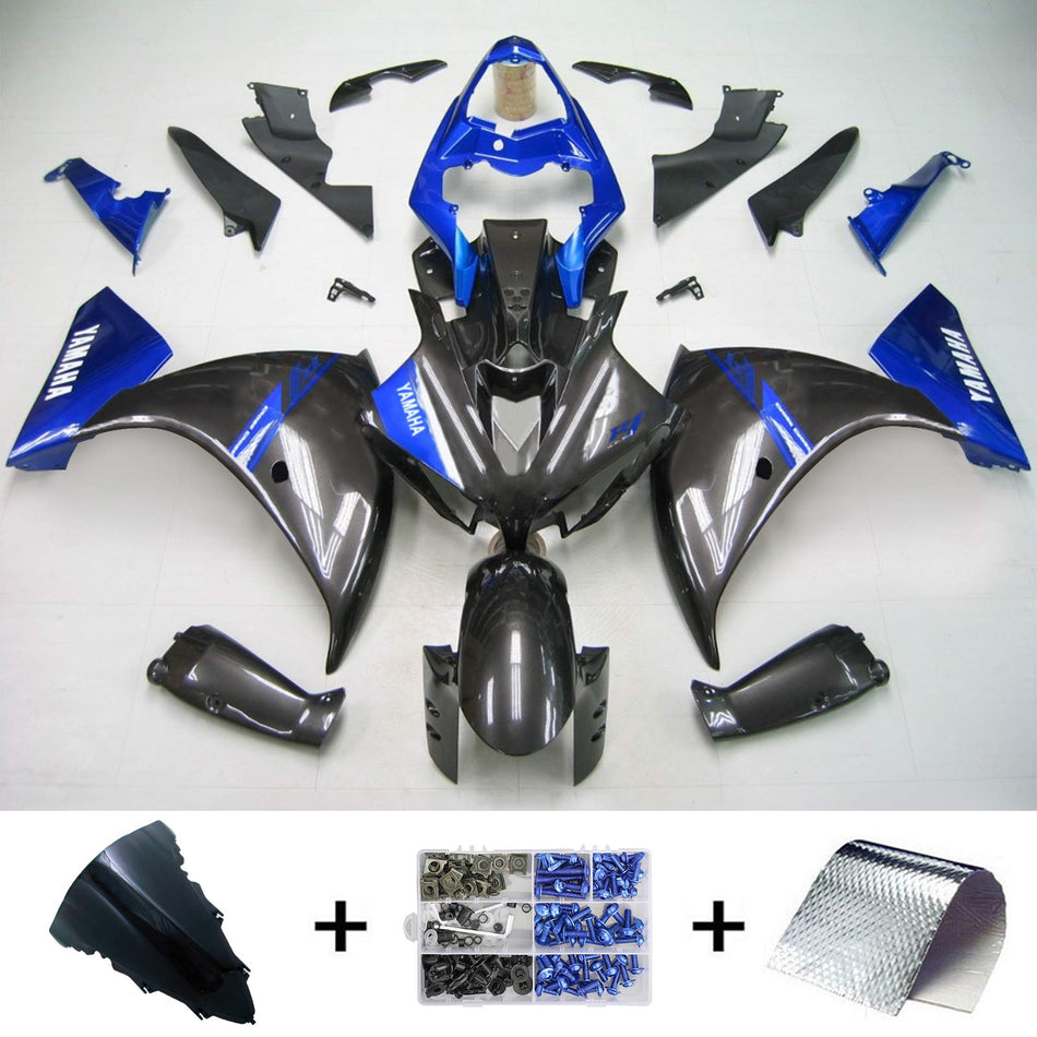 2012-2014 ヤマハ YZF 1000 R1 インジェクションフェアリングキット ボディワーク プラスチック ABS #126