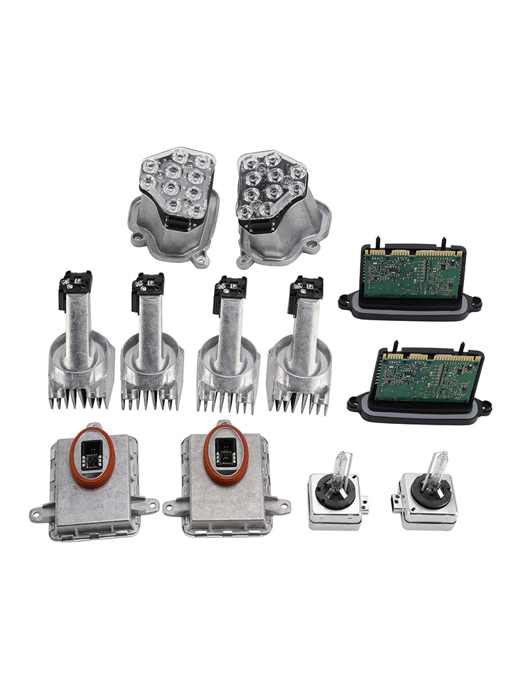 2013 BMW M5 12PCS 左+右 パワーモジュール LED ヘッドライト AHL 63117316217 130732946100