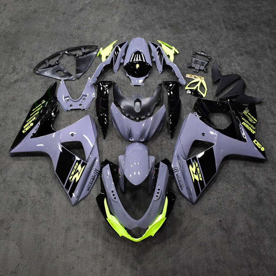 スズキ GSXR1000 2009-2016 K9用 インジェクションフェアリングキット ボディワーク プラスチック ABS