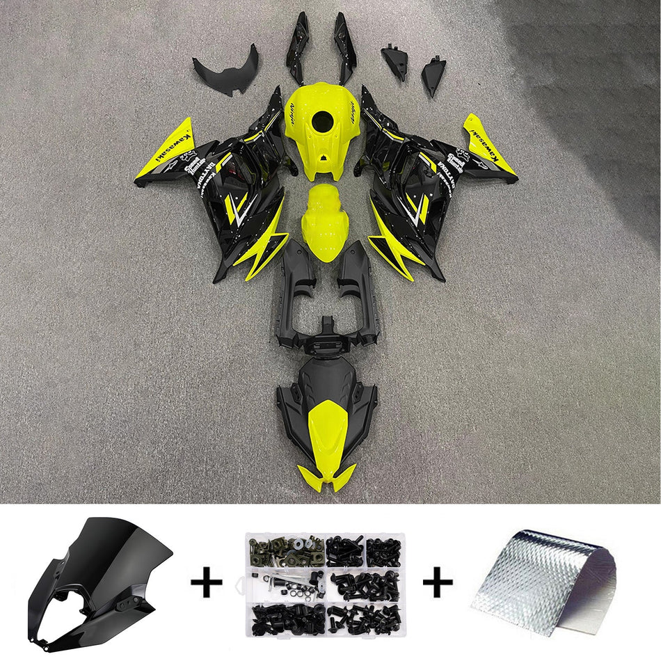 インジェクションフェアリングキット ボディワーク ABS カワサキ ER-6F Ninja650 2020-2025 に適合